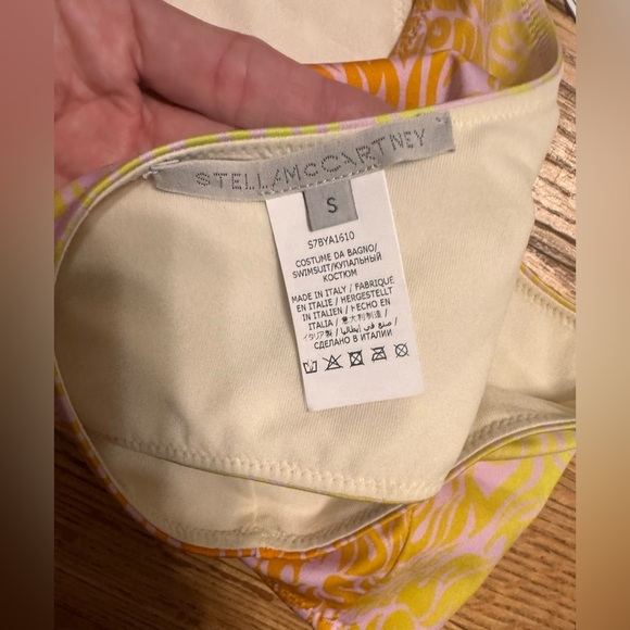 Stella McCartney Smile One-Shoulder Bikini Top - Picture 9 of 9